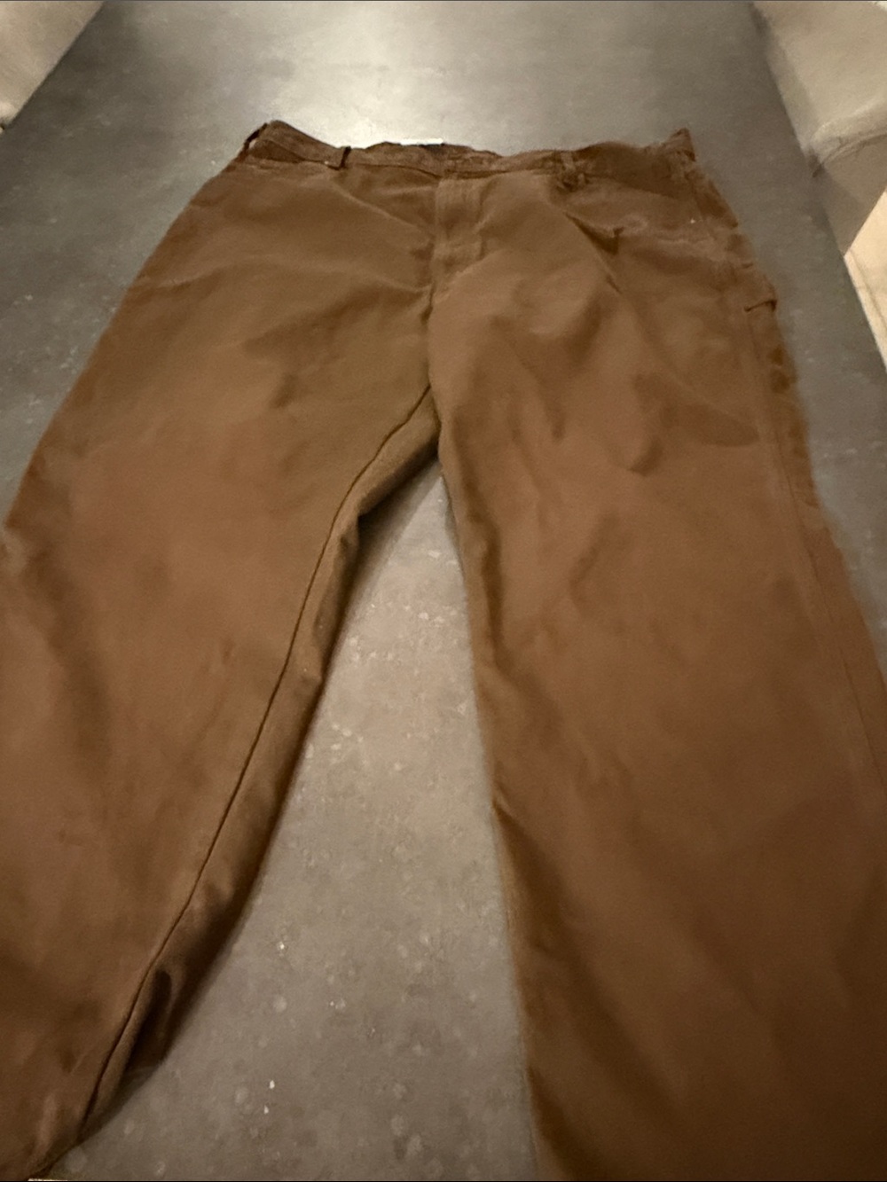 Dickies Brown Straight-Leg Chinos
